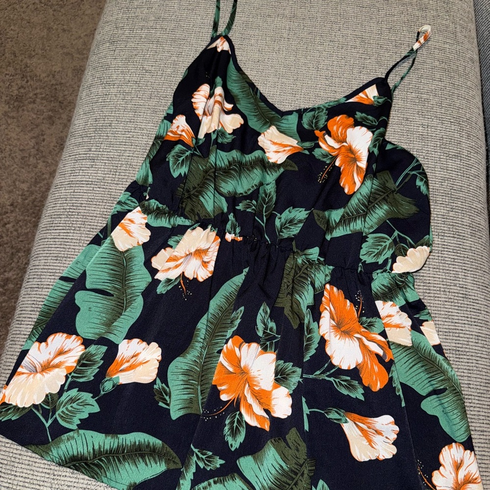 SHEIN Tropical Top